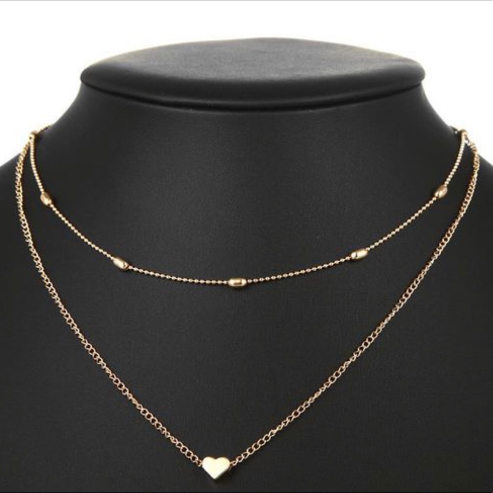 7/ $35 Sweetheart Minimal Heart Necklace